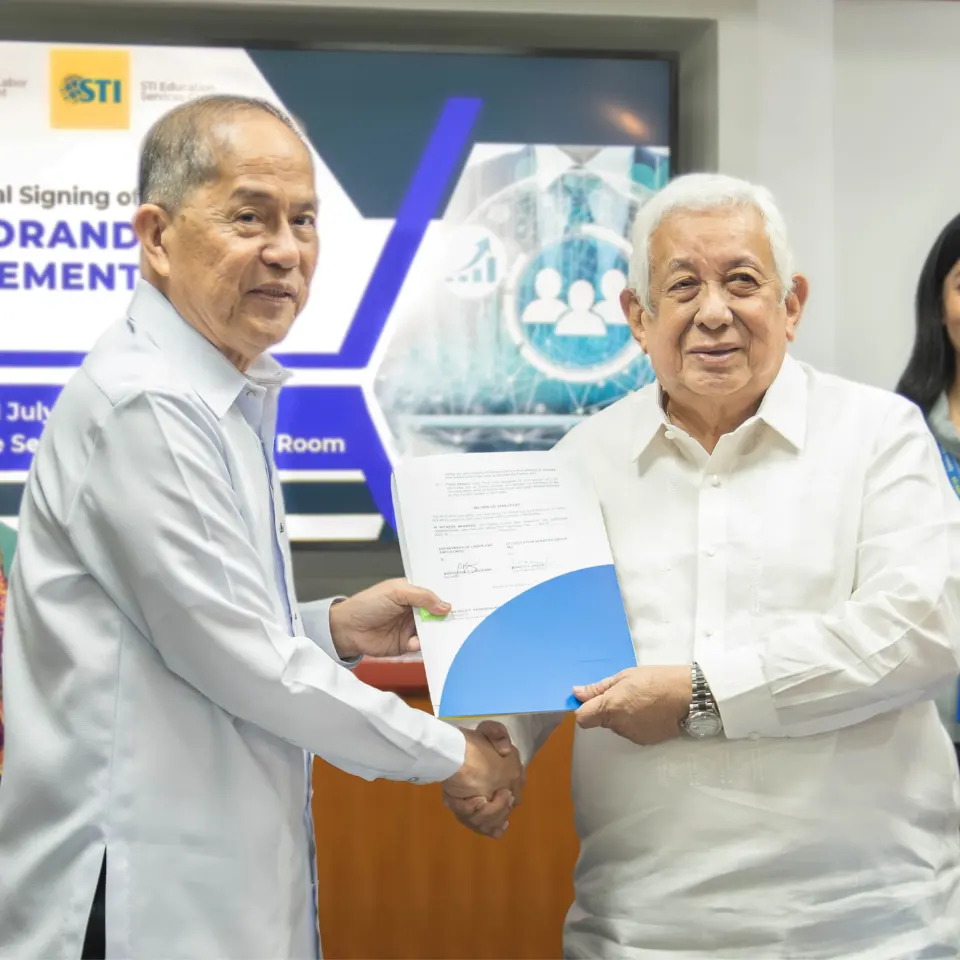 STI, DOLE Ink Student Employment Partnership