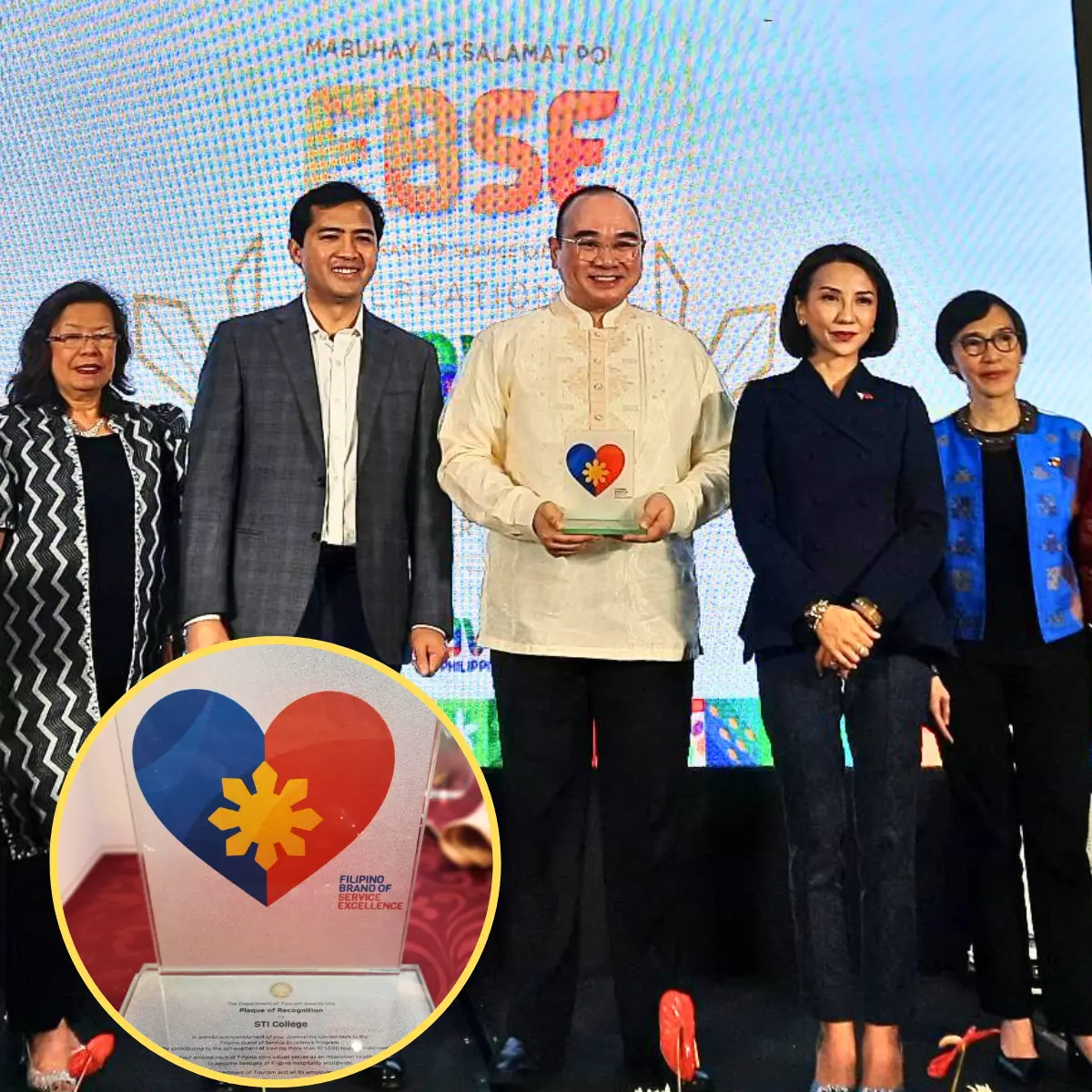 STI Gains DOT's Filipino Brand of Service Excellence Award