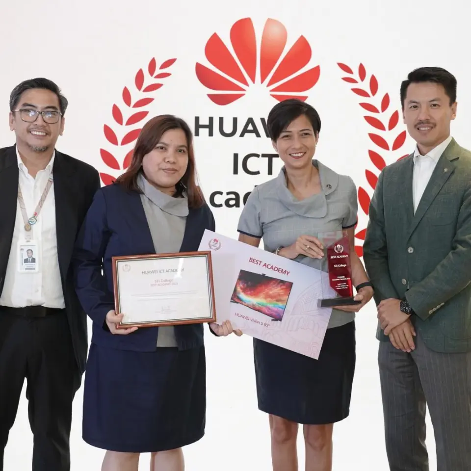 STI College Wins Huawei's Best Academy 2023 